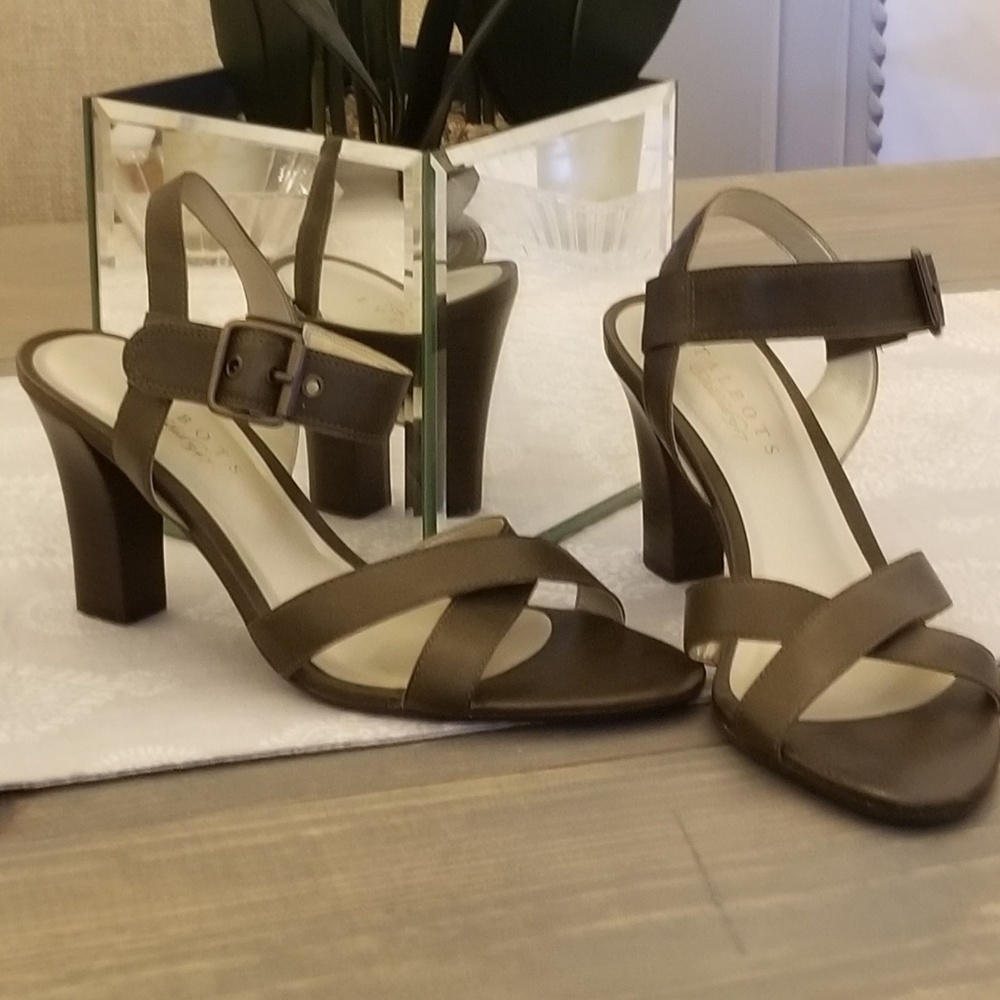 Olive Green heels